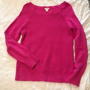 Hot Pink J. Crew Sweater